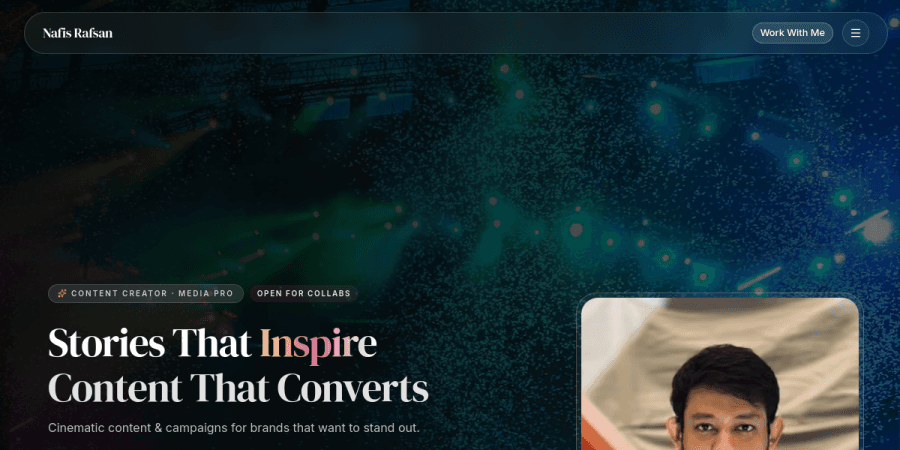 Nafis Rafsan homepage