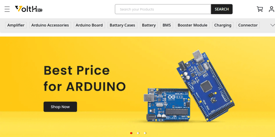 VolthBD homepage